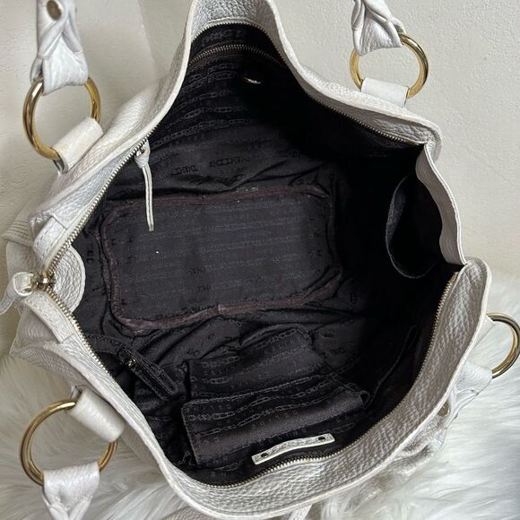 💯 Authentic Celine White Leather Bittersweet Hobo🍀 - Picture 5 of 17